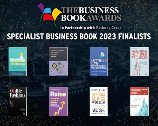 Book covers for the books shortlisted in the Specialist Business Book 2023 category including Managing Multiple Projects