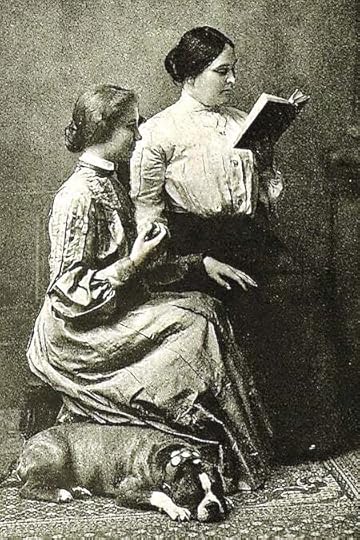 Anne Sullivan Reading to Helen Keller