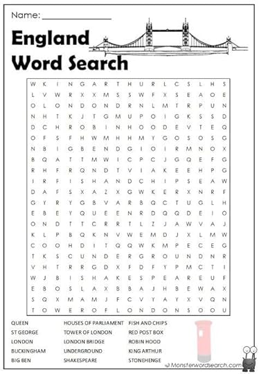 We have included the 20 most popular puzzles below, but you can find hundreds more by browsing the categories at the bottom, or visiting our homepage. england word search monster word search