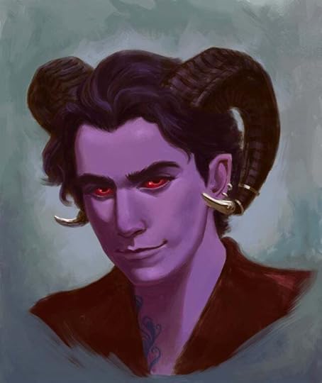 No Spoilers] Had to paint a portrait of this handsome devil! : r/criticalrole