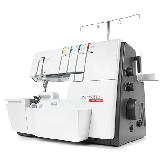 NEW! Bernette b64 AIRLOCK Serger Overlock Sewing Machine Now available at Nancy Zieman Productions at ShopNZP.com