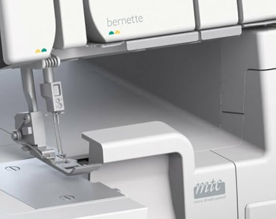 NEW! Bernette b64 AIRLOCK Serger Overlock Sewing Machine Now available at Nancy Zieman Productions at ShopNZP.com