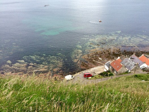 Crovie and coast