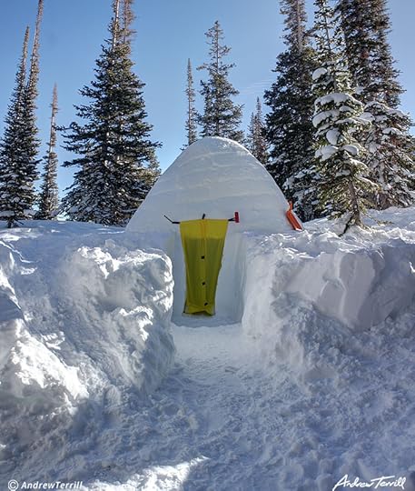  igloo colorado winter mountains