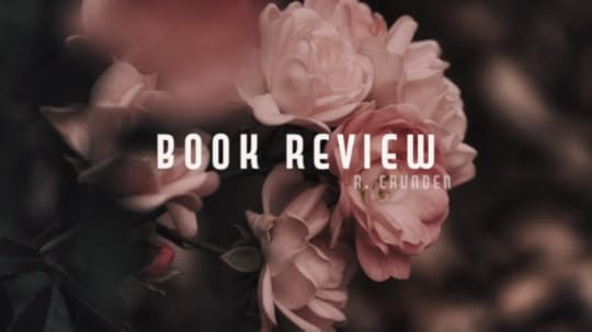 A cluster of pink flowers. Text says 'Book Review: R. Crunden'