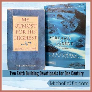 Covers: My Utmost for His Highest; Streams in the Desert