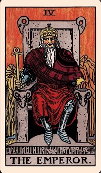 The Emperor Tarot Card