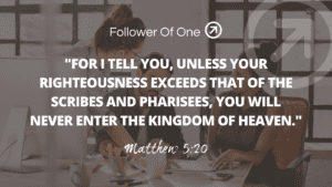 Minimum Standards – Matthew 5:20
