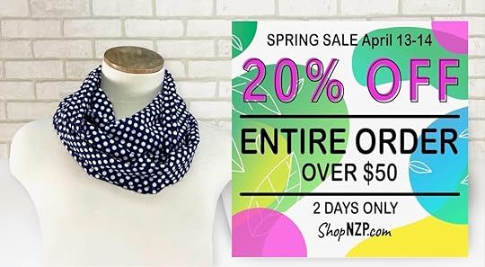 Twist it Loop Scarf Sewing Tutorial by the Stitch it Sisters at The Nancy Zieman Productions Blog Featuring 2 day sale at shopnzp.com