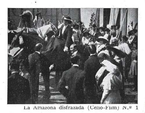 Francesca Bertini in L'amazzone mascherata (1914)