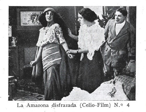 Francesca Bertini in L'amazzone mascherata (1914)