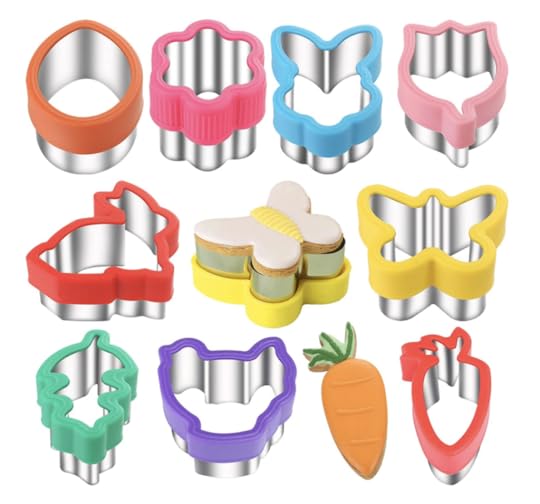 easter spring cookie cutters egg butterfly bunny flowers carrot