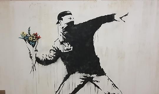 Banksy's Flower Thrower