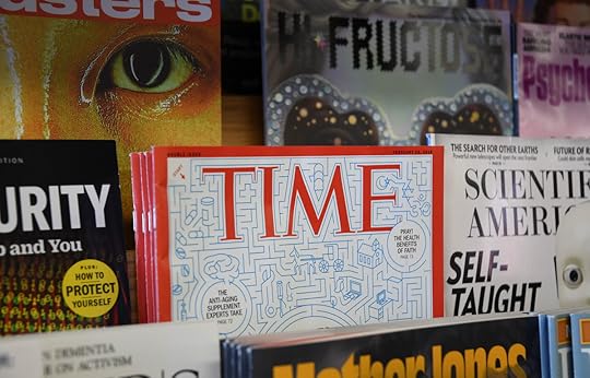 Time Magazine on rack