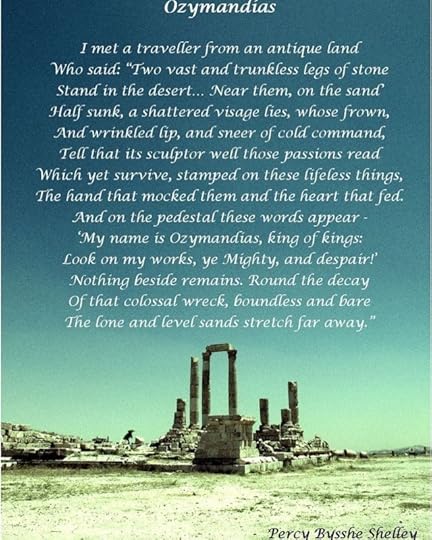 Shelley���s poem reveals the fate of all kings and dictators