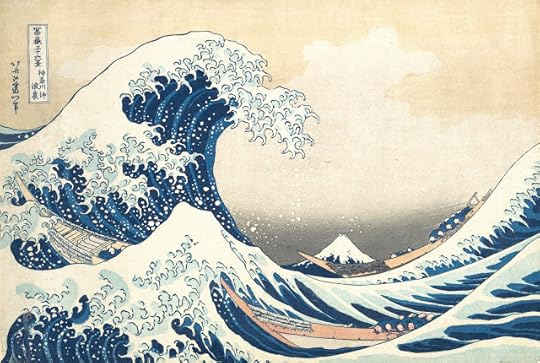 The Great Wave off Kanagawa, a picture by Hokusai