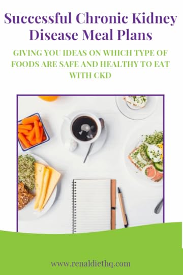 Successful Chronic Kidney Disease Meal Plans