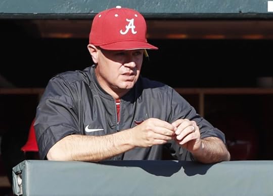 Alabama pitching coach Jason Jackson.