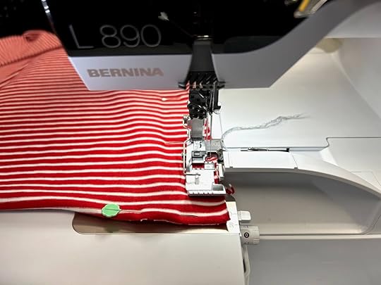 Cowl Neck One-Seam Serger Scarf Sewing Tutorial by The Stitch it! Sisters at The Nancy Zieman Productions Blog