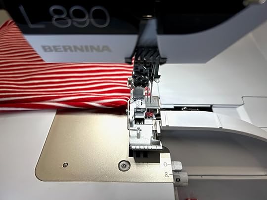 Cowl Neck One-Seam Serger Scarf Sewing Tutorial by The Stitch it! Sisters at The Nancy Zieman Productions Blog