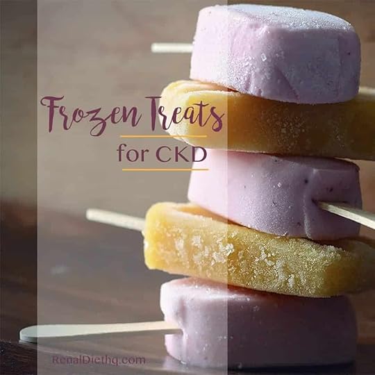 Frozen Treats For Chronic Kidney Disease Patients