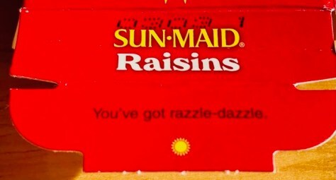 SunMaid Raisins-Razzle Dazzle