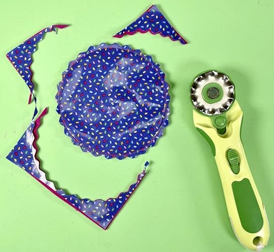 Recycled Candy Wrapper Cord Wrap Sewing Tutorial at the Nancy Zieman Productions Blog