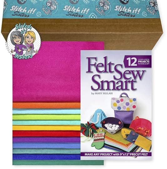 Mary Mulari's Felt Sew Smart Bundle Box Available at Nancy Zieman Productions at ShopNZP.com