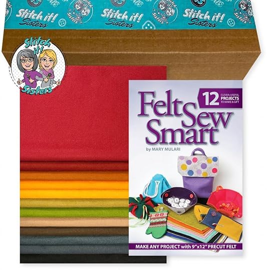 Mary Mulari's Felt Sew Smart Bundle Box Available at Nancy Zieman Productions at ShopNZP.com