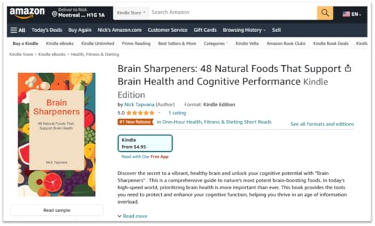 Brain Sharpeners book on Amazon