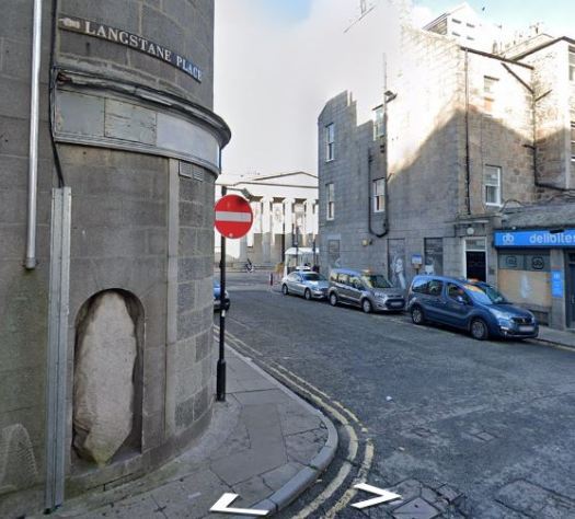The Lang Stane in Langstane Place