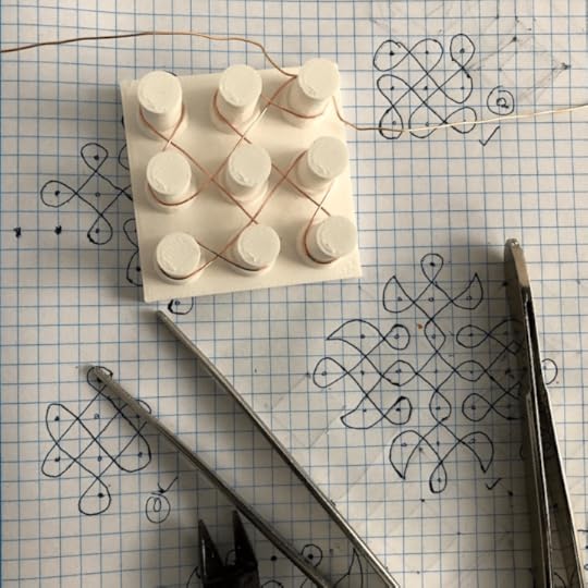 Kolam Antenna Project by Anuradha Reddy & Christin Lundgren for OSHW Summit