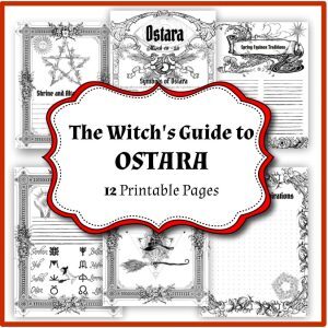 Ostara, Spring Equinox Wiccan Sabbat Coloring Pages, Witch Starter Kit, Hedge, Garden Moon Green witch Reference, Book of Shadows & Grimoire