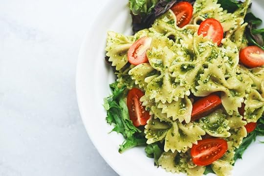 a plate of pasta