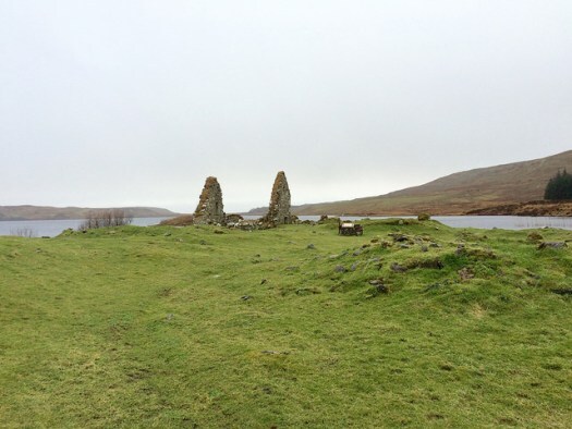 The Council Island at Finlaggan.