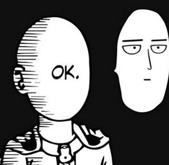 o-o | Saitama "OK" | Know Your Meme