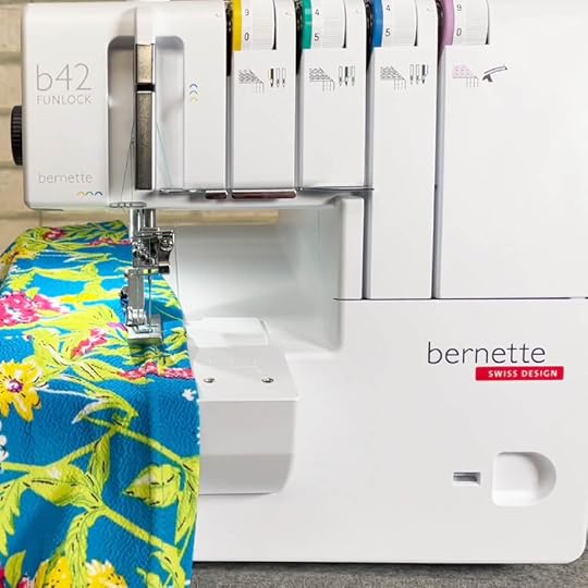 Bernette 42 FUNLOCK Coverstitch Machine by BERNINA now Available at Nancy Zieman Productions at ShopNZP.com
