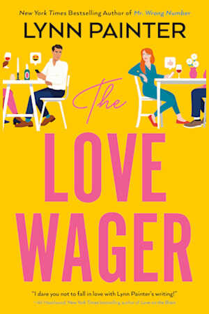 Book cover for The Love Wager by Lynn Painter