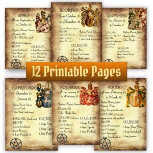 Wiccan Zodiac: Essential Oil Blends & Incense Recipes