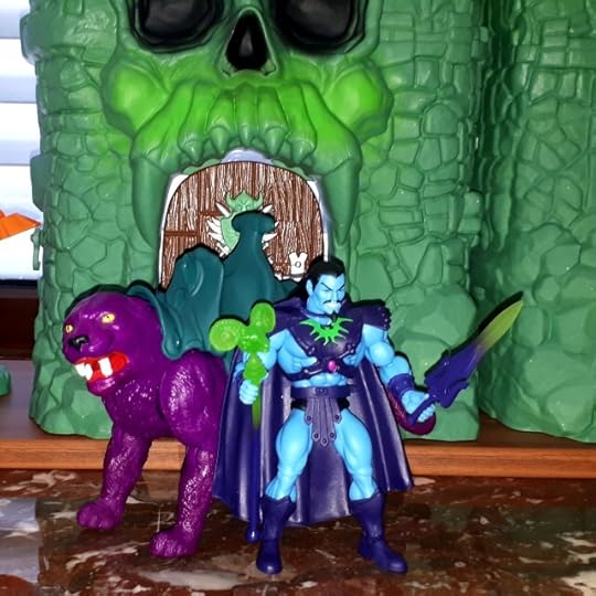 Keldor and Panthor in front of Castle Grayskull