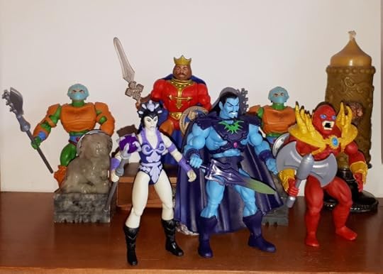 King Randor berates Keldor, who walks away with Lyn and Red Beast.