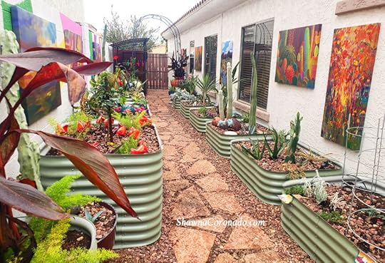 Planted-Side-Yard-Metal-Garden-Beds