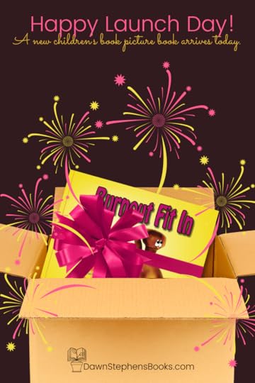 happy launch day a new children's picture book is being released today.