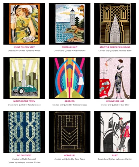 100 Years of Art Deco Special Quilt Exhibit at The Dodge County Center for the Arts this May in Beaver Dam WI at the DCCA