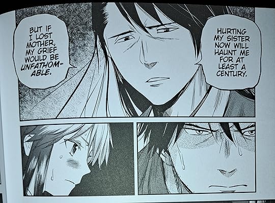 Kai tells Shino that fraternal love has nothing on his filial piety.