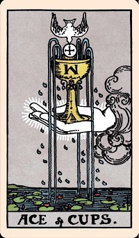 Ace of Cups (Upright) | Tarot Card of the Day