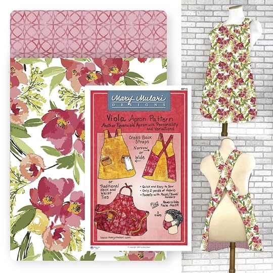 MMVGHAB 03 Mary Mularis Viola Glohaven Floral Apron Bundle