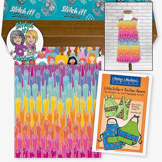 Mary Mulari Little Sister Apron Bundle Box Kits at Nancy Zieman Productions at ShopNZP.com
