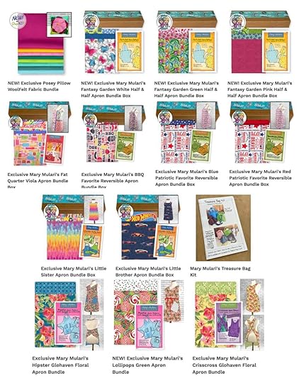 Mary Mulari Apron Patterns Available at Nancy Zieman Productions at ShopNZP.com