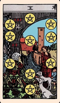 Ten of Pentacles (Upright) | Tarot Card of the Day
